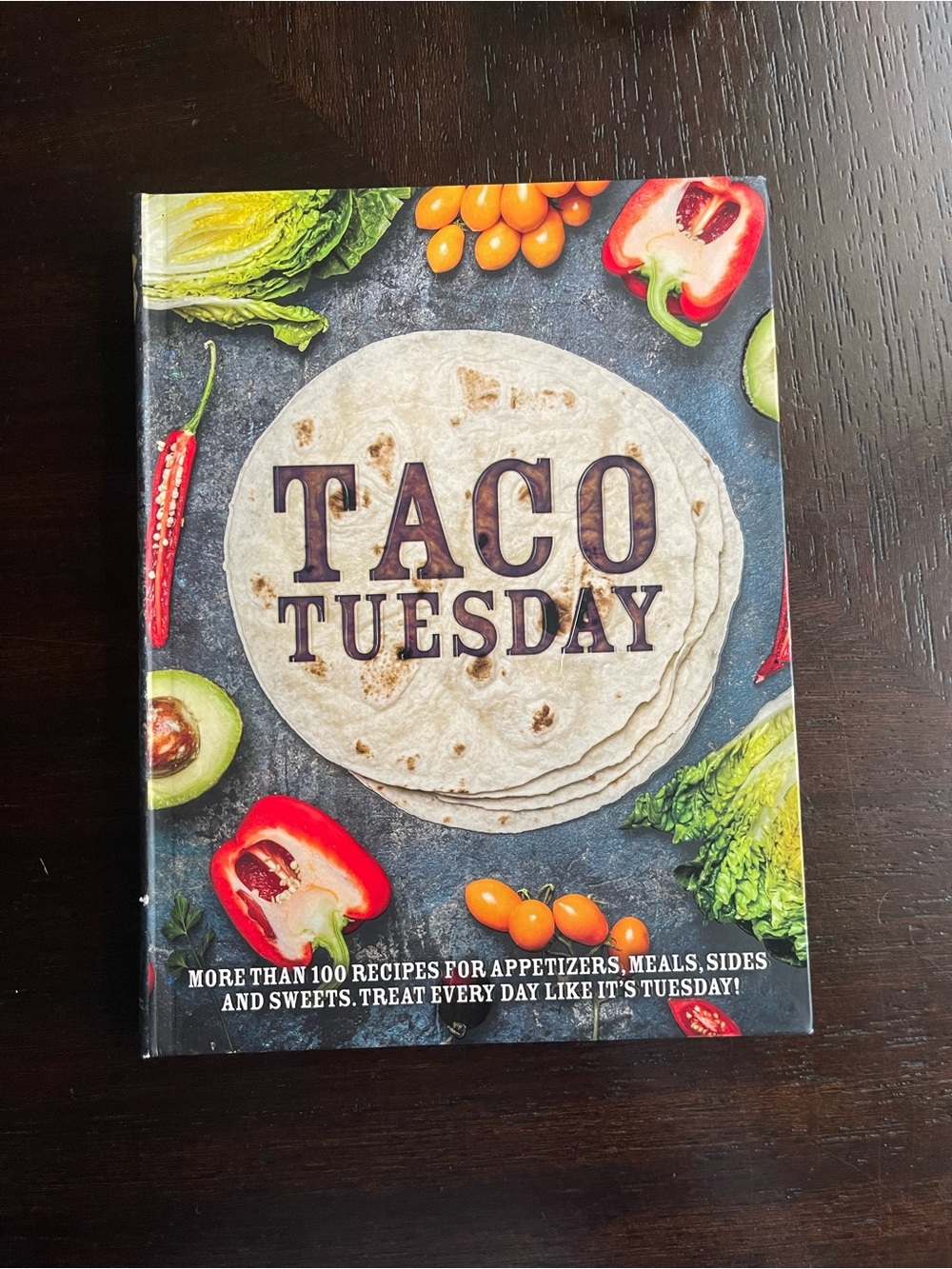 Taco Tuesday Cookbook - Colorful Food Cover